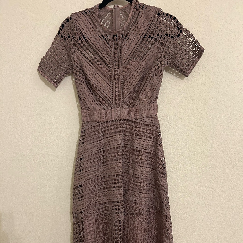 Purple dress size 2 never worn